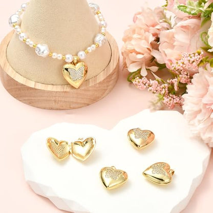 Photo Locket Charms for Jewelry Making Brass Frame Charms Memorial Bracelet Necklace Earring Keychain - style: Butterfly