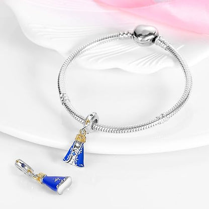 925 Sterling Silver Charms for Bracelets and Necklaces Beads Charms Jewelry Gift for Women - color: The Virgin's Prayer