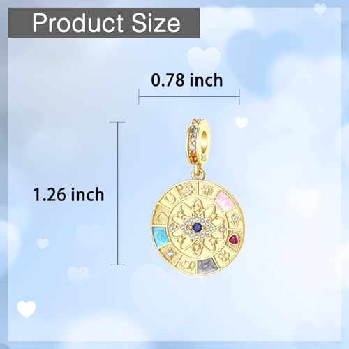 925 Sterling Silver Charms fits Bracelets and Necklace Pendant Bead Charms Jewelry Gift for Women Family Friends - style: Evil Eye Charm