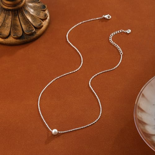 Charm Necklaces for Women,14k Gold Plated Waterproof Dainty Choker Necklace Summer Seashell Pearl Beach Cute Necklaces Set Fashion Jewelry Gift - style: Pearl 3
