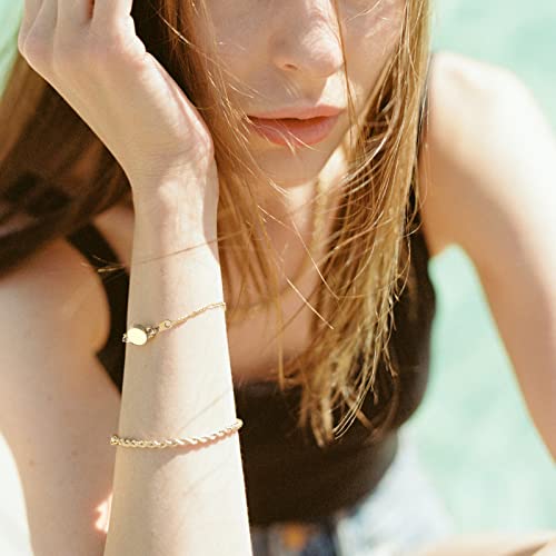 Zpsolution Stainless Steel Magnetic Clasps for Necklaces and Bracelets | Waterproof and Tarnish Resistant, Easy to Use, Strong Magnet, Flat Design, Locking Magnetic Jewelry Clasps - color: Silver