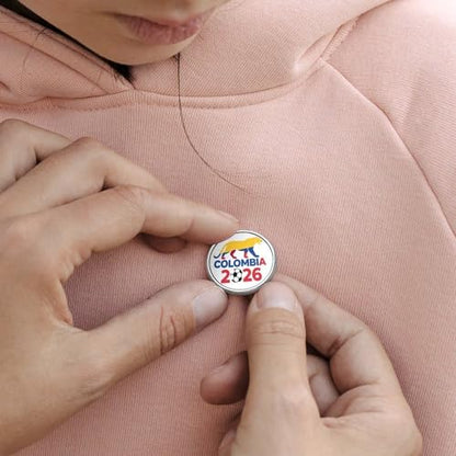 Pins, Round Metal Lapel Pin 1 Inch, Novelty Badge for Bags Hats Tie Shirts Jackets - color: style-1
