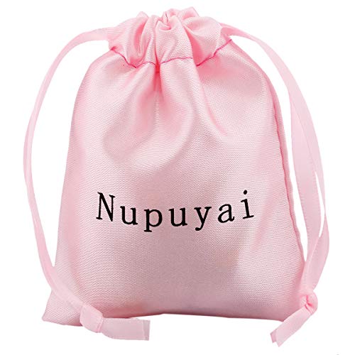 Nupuyai Natural Tumbled Stones Earrings for Women, Reiki Healing Crystal Long Dangle Hook Eardrop - color: #1-Purple