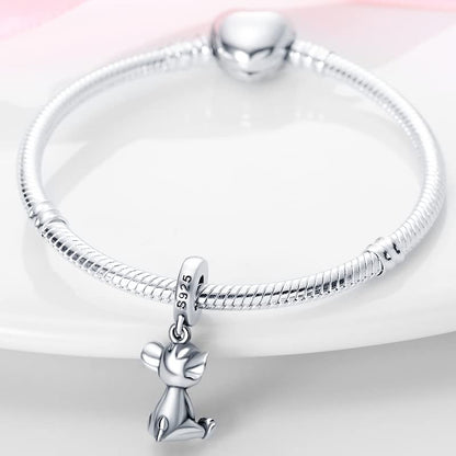 LIGHTDOG 925 Sterling Silver Charms for Bracelets Necklaces Dangle Pendants Beads Charms Fits Pandora Charms Bracelets Jewelry Holidays Gift for Women - style: The Lion King Charm