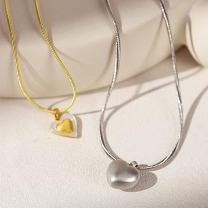 Handmade in Italy Necklace S925 Silver Twist Choker-Necklaces Minimalist Coil Craft Jewelry Mother's Day Christmas Gift for Women - color: 09