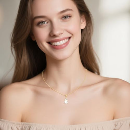 KECHO 14k Gold Pearl Necklace for Women, Freshwater Pearl Pendant Jewelry Wedding Anniversary Birthday Gifts for Her - style: G-Pearl Necklace
