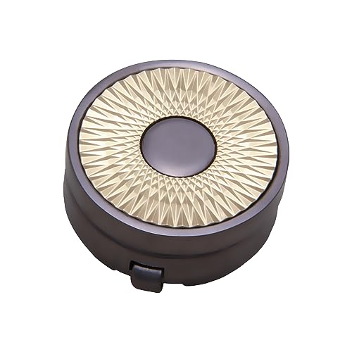 Mens Button Covers Tuxedo Shirt Cufflinks Alternative | Fake cufflinks and alternative fashion jewelry accessories for mens formal business dress shirts suits and groomsmen - color: B Black Golden