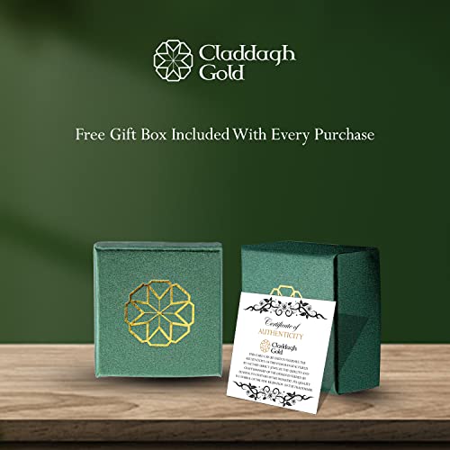 Claddagh Gold .925 Sterling Silver Initial Pendant Charm – Personalized Alphabet Letter Jewelry in 0.80mm or 0.55mm Block Font - color: Pendant Only, size: Small, style: M