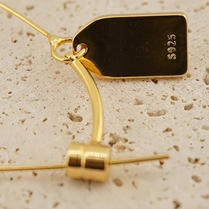 Dangle Flower Gold Earrings for Women, Trendy Statement Hoop Earrings, Gold Floral Drop Earrings Jewelry for Gifts - color: 14K gold plating
