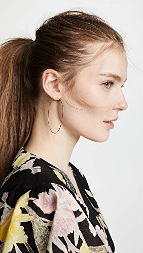 3 Pairs Thin Extra Large Hoop Earrings Set，Fashion Huge Gold Hoops 18k Gold Plated Lightweight Stainless Steel Hoops Big Geometric Round Gold Hoop Earrings Set Minimalist Jewelry for Women - size: 65MM
