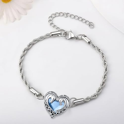 Animal Bracelet for Women 925 Sterling Silver Celtic Dragon/Horse/Wolf Bracelet Adjustable Bracelet Cute Animal Jewelry Gift for Women - style: 02-Celtic Horse Bracelet