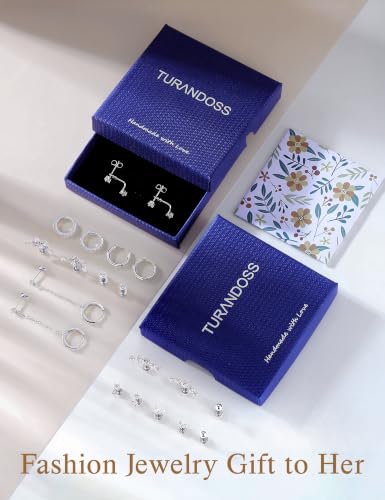 10 Pairs Hypoallergenic Cartilage Flatback Stud Earring for Women | 14K Gold Plated Flatback Stud Hoop Earring Sets for Helix Tragus Conch Piercing Jewelry Earring for Women Trendy - color: Silver Plated