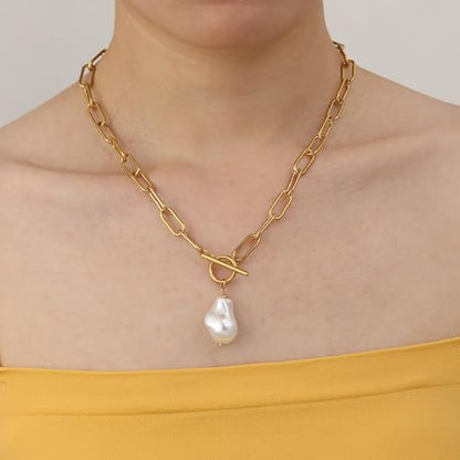 Wellike Colorful Beaded Necklaces For Women Pearl Choker Necklace 18k Gold Plated Dainty Handmade Summer Trendy Jewelry - color: KKWX1692