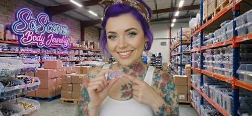 Lavender Opalite hollow Glass Ear Plug gauges ear tunnel gauges includes sizes 2 gauge though 25mm 1 inch ear stretching gauges stretching jewerly piercing plugs 00 gauge - size: 10 mm (00 gauge)