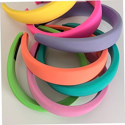 2pcs Wide Padded Headband for Women and Girls Soft Fabric Hair Accessories Light and Comfortable and for Daily Wear and Hair Fixing