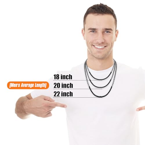 Stainless Steel Chain Necklaces,Rolo Chain Necklace for Men Women,Unique Fashion and Charm Jewelry, Silver Tone Chain,Stainless Steel Adjustable Link, Gifts for Friends/Husband/Dad - style: 1259