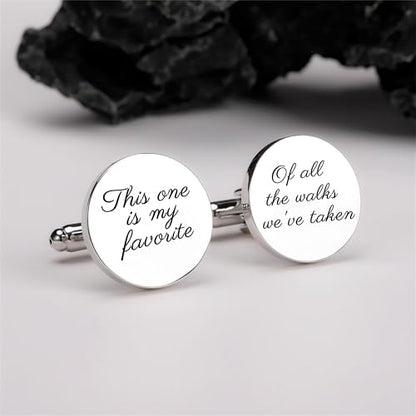 Father of the Bride Gift Set, Wooden Box with Cufflinks and Tie Clip, Bow Tie Design, Wedding Keepsake - color: C3
