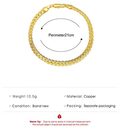 Gold Figaro Chain Bracelet Dainty Curb Cuban Link Chain Bracelet Simple Thin Chain Wrist Bracelet with Lobster Lock Clasp Minimalist Bracelet Jewelry Gifts for Women and Men - color: Gold