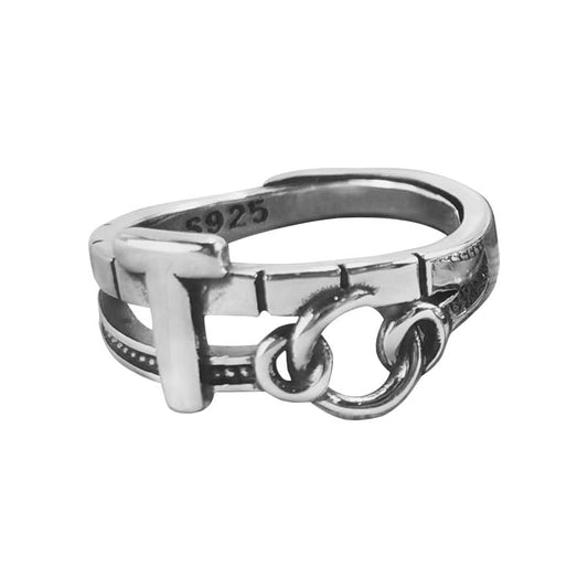 Real 925 Sterling Silver Rings Open Rings for Women Thumb Rings Vintage Rings Adjustable Rings Stackable Ring Band Statement Rings Rings for Men Promise Rings Party Rings Anniversary Rings Finger Ring - color: S925Ring06-36