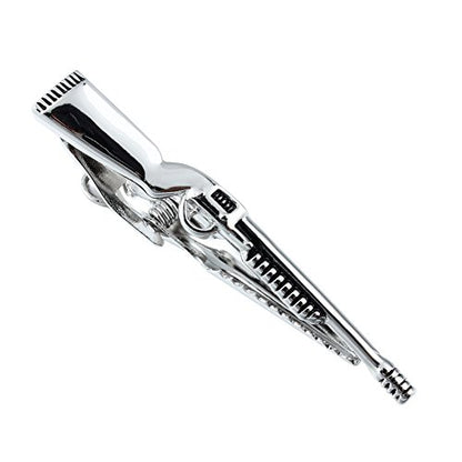 HAWSON 2 inch/ 2.2 inch Tie Clip for Men, Novelty Tie Bar Clip for Men and Boys, Interesting Tie Clip for Party - color: Gun