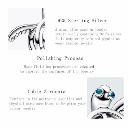 Charms Beads 925 Sterling Silver Animal Heart Flower Friend Dangle Pendant with 5A Cubic fits for Charms Bracelets for Woman Valentine's Day Mother's Day Christmas Graduation Birthday Gift - style: Silver Openwork Turtle
