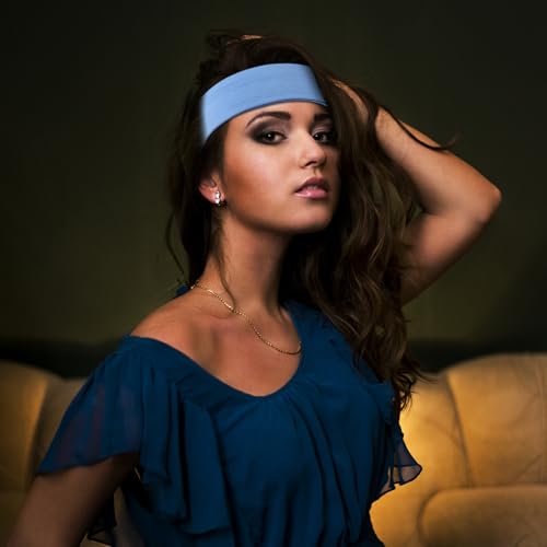 DiyJibb Headbands for Women, 7PCS Wide Cloth Hair Bands for Workout, Yoga, Skincare & Daily Wear, Soft & Stretchy - color: Black, white, navy blue, blue, light grey, dark pink, light pink
