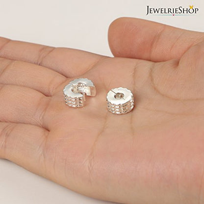 JewelrieShop Clip Spacer Charm for Bracelet Clip Lock Stopper Bead Spacer European Openable Beads 2pcs - color: #10S x 2 Pieces