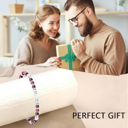 M&Ostyle Beaded Anklets Bracelets for Women Colorful Bead Adjustable Foot Jewelry Bohemian Style Anklet Mother's Day Jewelry Gift Birthday Christmas Gifts for Women Mom Wife friends
