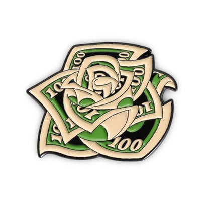Enamel Pins, Cute Pins for Backpacks, Hat Pins, Novelty Brooch Pins, Backpack Pins, Lapel Pins for Men, Women, Girls, Boys. For Lanyard, Bags, Hats, Caps, Clothing - color: Money Bloom