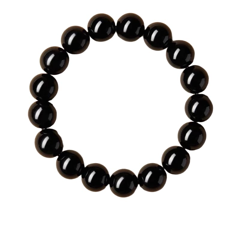 38 Magnetic Therapy Hematite beaded Bracelet For Women And Men Power Gemstone Crystal Unisex Macrame - color: Hematite