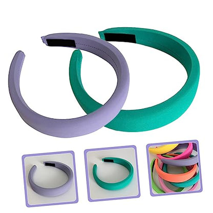 2pcs Wide Padded Headband Fabric Headband for Women Girls for Women Trendy