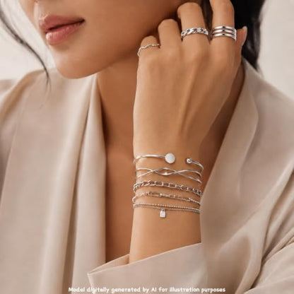 68-80 Pcs Jewelry Sets for Women, Gold Silver Bulk Jewelry Set with Rings Earrings Necklaces Bracelets, Hypoallergenic Fashion Jewelry Sets for Women Wedding Birthday Gifts - color: silver