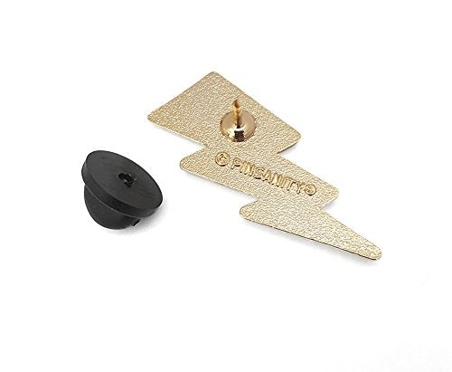 Pinsanity Lightening Bolt Lapel Pin