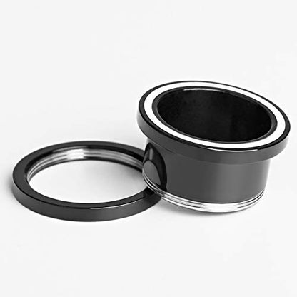 4 pairs Stainless Steel Ear Plugs Black Gauges Stretching Screw Fit Tunnels Expander Piercing Jewelry - size: 10mm