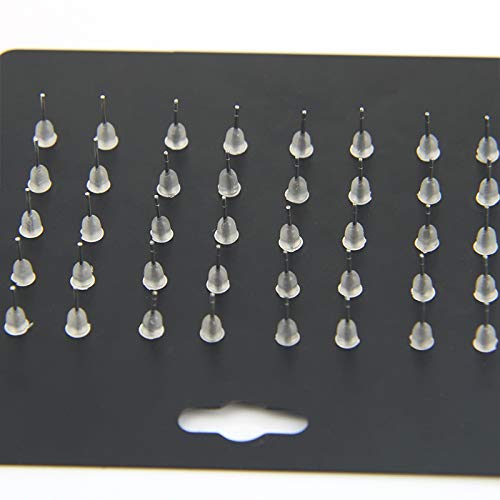 20 Pairs Stud Earrings Crystal Pearl Earring Set Ear Stud Earring for Women Men Silver and Gold for Christmas Gifts - color: 20 pairs