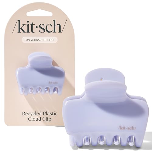 Kitsch Hair Clips for Women - Hydrangea Breeze, 1pc | Strong Hold Claw Clips – Non-Slip, Durable Plastic – Stylish Hair Accessories for Everyday Use – Ideal Gifts for Women - color: Hydrangea Breeze