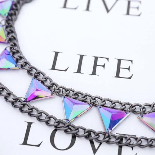 CanB Boho Body Chain Sexy Rhinestone Bikini Bra Body Chain Bra Beach Body Accessories Jewelry for Women