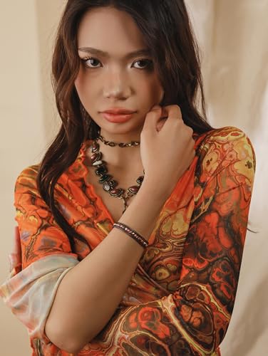 Bohemian Braided Bead Bracelet for Women, Trendy Jewelry Design - style: Bracelet L12-036