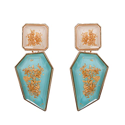 Acrylic Dangle Earrings for Women Statement Geometric Earrings Drop Earrings