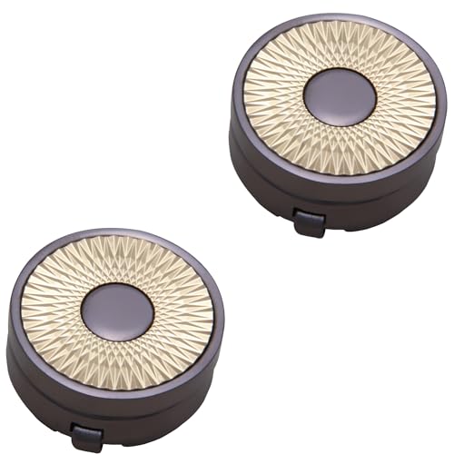 Mens Button Covers Tuxedo Shirt Cufflinks Alternative | Fake cufflinks and alternative fashion jewelry accessories for mens formal business dress shirts suits and groomsmen - color: B Black Golden