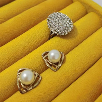 SCIKHETF Velvet Ring Earrings Studs organizer Tray Small Ring Insert Display Tray 5 Slots Stackable (Yellow) - color: Yellow