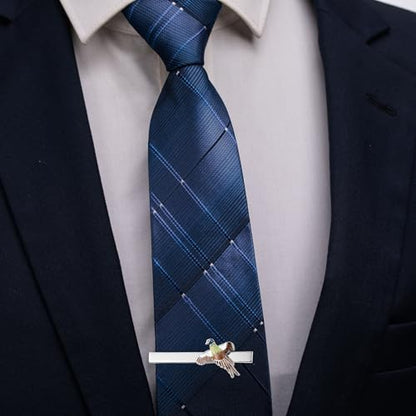 HAWSON Tie Clips for Men Unique,Fun Animal/Musical/Nautical Tie Clip,Novelty Personalized Mens Tie Bar,Accessories Business Wedding Gifts - style: Flying Bird