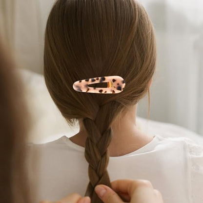 3pcs Acrylic Hair Clips for Women with Creative Water-shaped Hair Barrette Set Easy to Carry for Travel and Outing Decorative and Secure Hold
