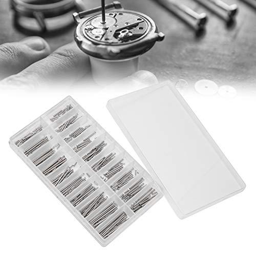 Tiiyee Watch Split Pin, Tube Friction Strap Pressure Bars Pins Rivet Ends | Watch Repair Kit Pins Rivet Ends Watchband Link Cotter Tools for Watchmaker Band Clasp Straps Buckles Repair Shop Replacement