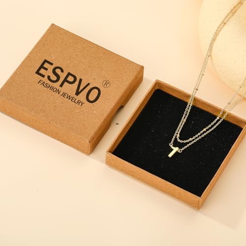 Number Necklace for Women, 14K Gold Plated Layered Chain Number Pendant Jewelry Gifts for Sister Mom Girlfriend Daughter - style: Number-8