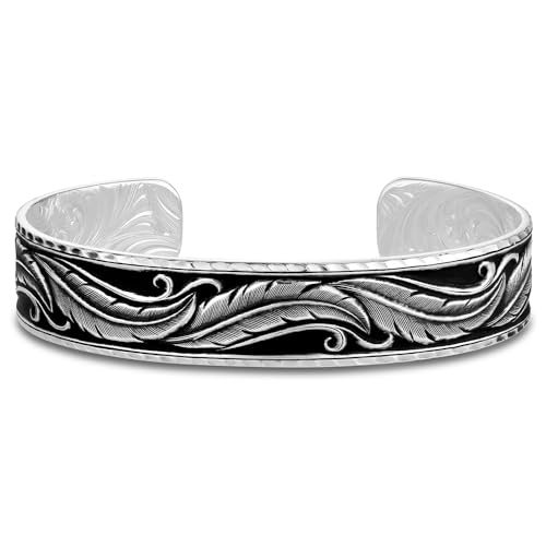 Montana Silversmiths Made in the USA Western Lifestyle Women's Cuff Bracelet - style: Along the Way