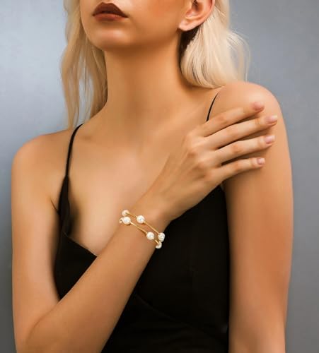 Elegance 11 designs 10mm Crystal White Pearl Blessing Bracelet - style: style-2pcs