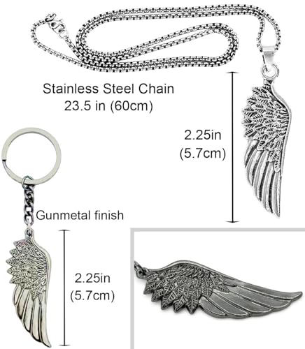 8Pcs Punk Leather Bracelet Set for Men & Women, 6Pcs Braided PU Cuffs, Necklace & Keychain, Adjustable, Stackable - style: BrownWings