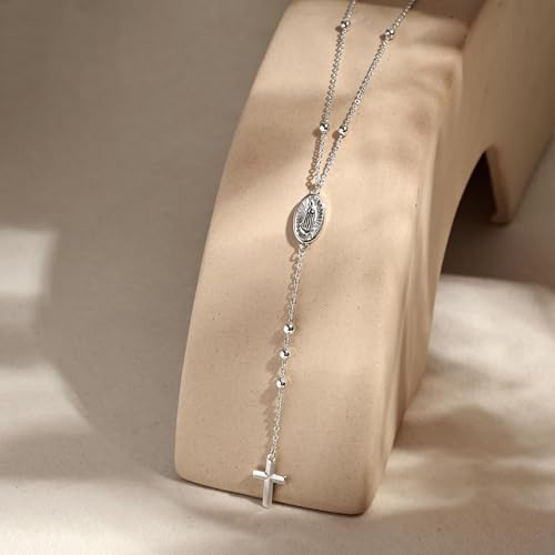 CHESKY Long Necklace for Women, 14k Gold Plated/Streling Silver Lariat Y Necklaces - style: y necklace 02