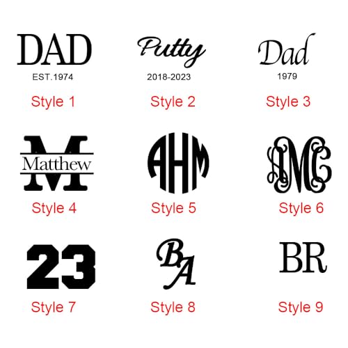 AILIN Custom Picture Rings For Men Personalized Engraved Monogram Initial Number Family Crest Coat of Arms Signet Rings For Father Son Family Memorial Dad Rings Class Graduation Gifts For Papa - style: Round Style